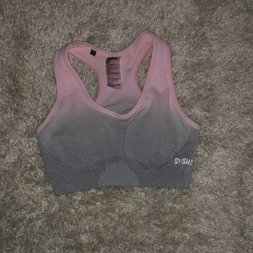 Gymshark ombre seamless sports bra